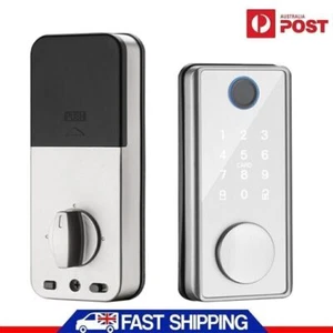 Smart Door Lock Fingerprint Password Card Key APP Digital Keypad Door Lock - Picture 1 of 12