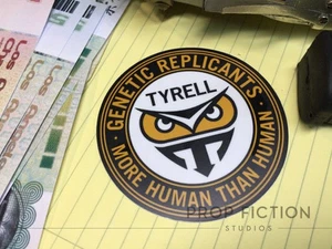 Blade Runner - Prop Tyrell Replicants Sticker / Weatherproof Set Dressing Decal - Picture 1 of 1