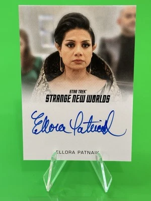 Star Trek Strange New Worlds S2 Ellora Patnaik as T'PRIL Full Bleed Auto!!! - Image 1 of 4