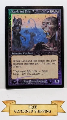 Rank and File Urza's Legacy Foil - Image 1 of 2