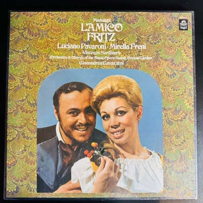 MASCAGNI L'AMICO FRITZ PAVAROTTI, FRENI 1969 2-LP Box Set Angel SBL3737 SEALED - Image 1 of 4