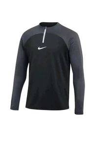 Nike Dri-Fit Academy Pro Drill 1/4 Zip Calcio Top Nero DH9280-011 Youth Medium - Foto 1 di 16