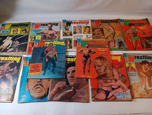 Juego completo de revista vintage WRESTLING REVUE enero-diciembre 1967. Algunos daños leídos - Imagen 1 de 19