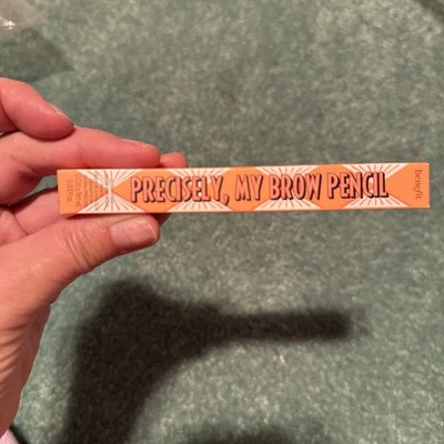 2 x Benefit Precisely, My Brow Pencil "4 WARM DEEP BROWN" Travel .026g NIB - Image 1 of 4