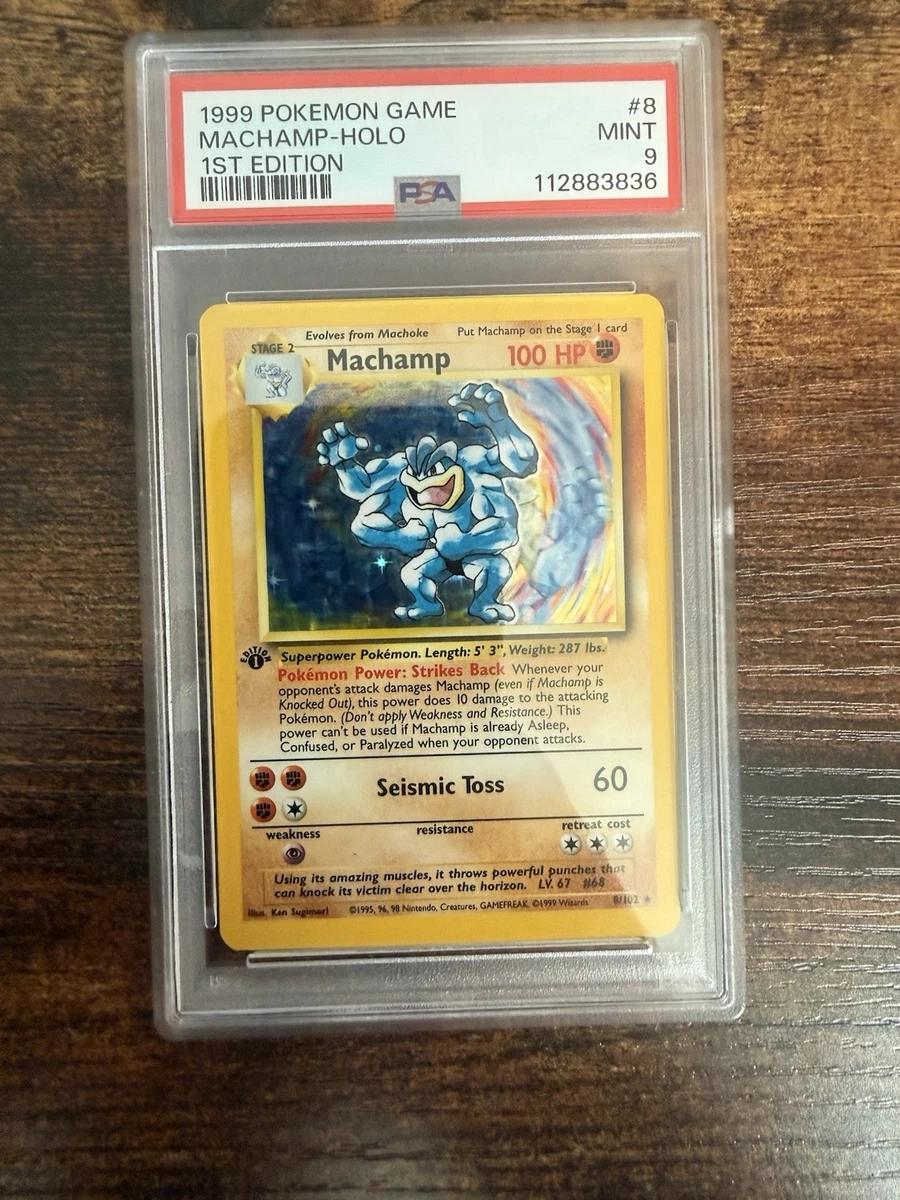 Pokémon TCG 1st Edition Holo Rare Individual Collectible Card Game