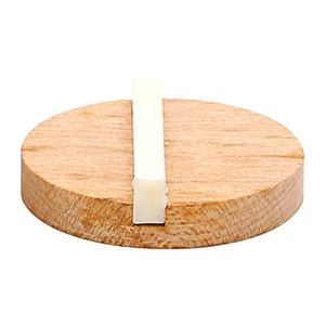 Bone Bridge Nut Pillow under Resonator Guitar Biscuit - Bild 1 von 12
