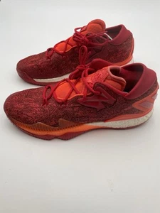 Adidas Crazylight Boost 2016 Low Mens Size 13 Basketball Shoes Red SUPER CLEAN - Picture 1 of 9