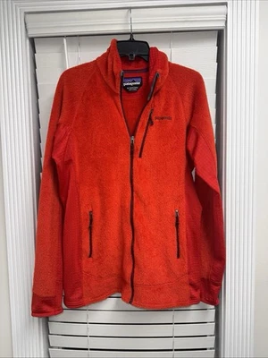 Jaqueta reguladora vintage Patagonia lã XL poliéster vermelha R1/R2 RARA - Imagem 1 de 4