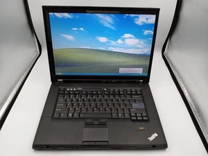 Lenovo ThinkPad T500 15" Laptop Intel C2D 2.26GHz 2GB 160GB HDD Windows XP -RR - Picture 1 of 8