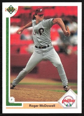 1991 Upper Deck Roger McDowell Philadelphia Phillies #406 - Image 1 of 2
