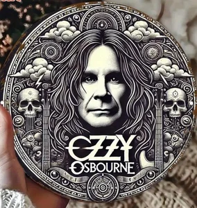 Ozzy Osbourne Prince Of Darkness Limited Edition Metal Sign 8x8. Collectible - Picture 1 of 3