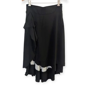 Neu Halara Hi Low Midirock schwarz Small - Bild 1 von 10