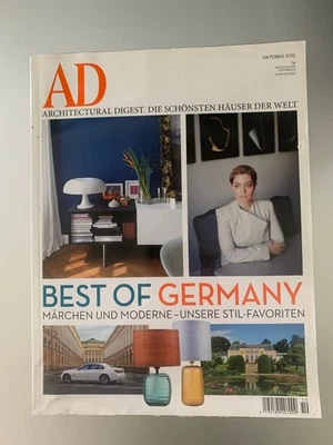 AD Architectural Digest. Zeitschrift die schönsten Häuser der Welt Okt.2012 - Bild 1 von 3