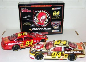 Bill Elliott #94 1998 juego de McDonald's con coche dorado 1:24 edición limitada SN'd/1500 - Imagen 1 de 2
