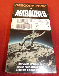 Marooned VHS SEALED Goodtimes Home Video Gregory Peck NEW 1988 - Picture 1 of 2