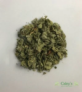 Hoja de malvavisco orgánico (Althaea officinalis) hierba suelta seca, té de hierbas - Imagen 1 de 5