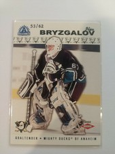 2001-02 (DUCKS) Pacific Adrenaline Blue #201 Ilja Bryzgalov /62