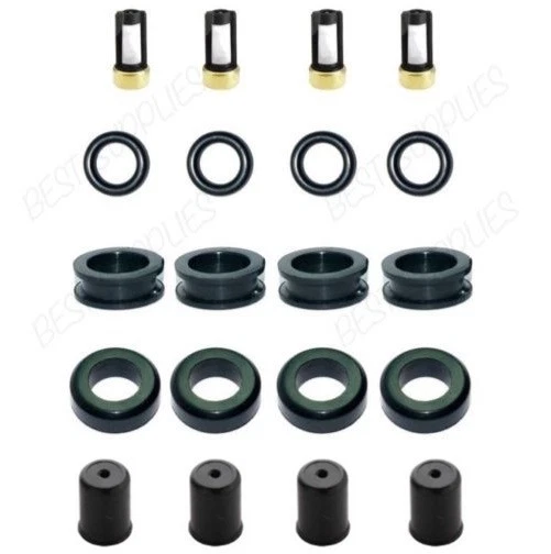 Fuel Injector Service Repair Kit O-Rings Filters Seals Caps for Mazda - Image 1 of 3