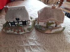 Lilliput Lane Cottages Clover And Riverview