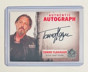 TARJETA DE AUTÓGRAFO A25 HIJOS DE LA ANARQUÍA TEMPORADAS 1-3 TOMMY FLANAGAN como Filip Telford - Imagen 1 de 2