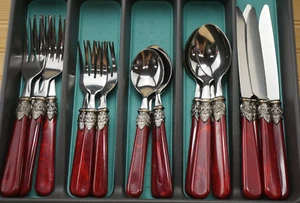 Mainstay Home Edelstahl 20 Stück Abendessen Salat Gabel Tee Tafel Löffel Messer - Bild 1 von 13