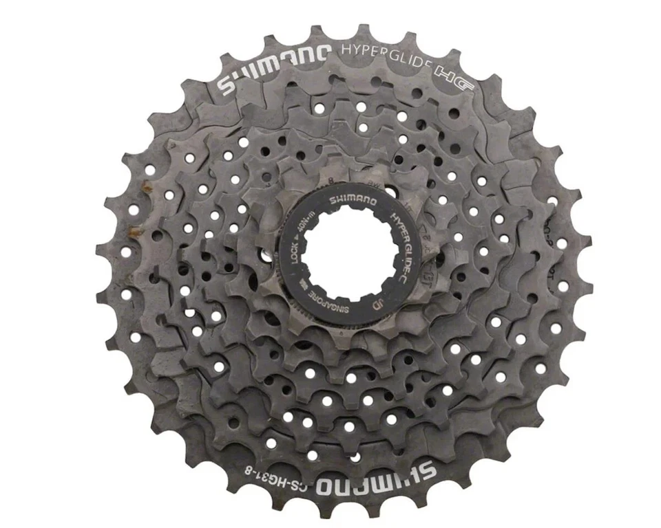 SHIMANO ALTUS CS-HG31 CASSETTE, 8 SPEED, SHIMANO/SRAM, 11-30T, BLACK, ECSHG31813 - Image 1 of 1