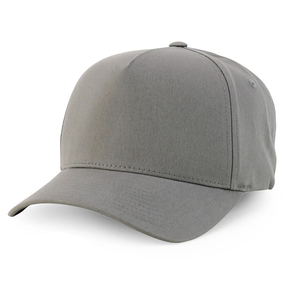 XXL Oversize 5 Panel Curved Bill Retro Style Snapback Cap - FREE SHIPPING - Image 1 of 1