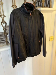 Musto Land Rover Technical Clothing Insulated Jacket Mens XL Black & Grey VGC - Picture 1 of 22