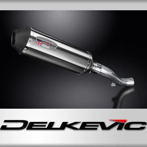 Honda VFR1200X Crosstourer 12-17 Slip On 13.5" X-Oval Stainless Exhaust Muffler - Picture 1 of 5