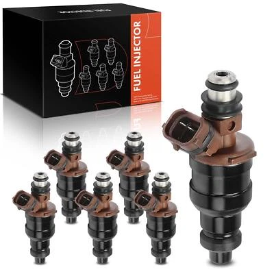 6x Injetor de Combustível para Toyota Pickup 4Runner 1989-1995 T100 1993-1994 V6 3.0L GÁS - Imagem 1 de 4