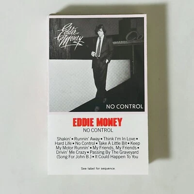 Eddie Money - Cassette - No Control - Image 1 of 4