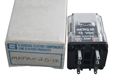 NEW LINE ELECTRIC MKTRO-3D-12VDC Relay  - Image 1 of 4