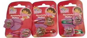 Dora the Explorer hair clips set of 6 - Picture 1 of 1