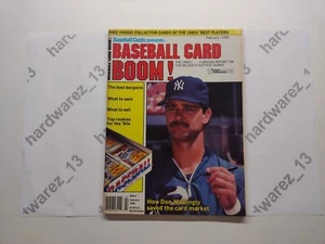 Baseball Card Boom Magazine February 1990 w/ Uncut Cards - Mattingly Griffey - Picture 1 of 4