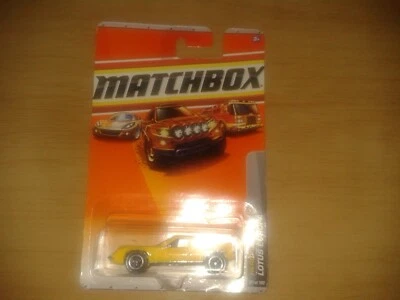 Matchbox Lotus Europa 2009 Heritage Classics Car #21 .  Yellow -Unopened (D28a3) - Image 1 of 4