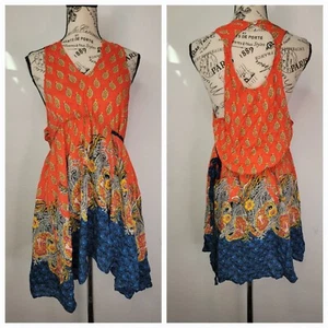 Vestido Free People Rendezvous Niña Talla Mediana Slinky Bohemio Caprichoso Festival - Imagen 1 de 15