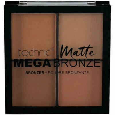 Technic Mega Matte Bronze & Contour - Bronzer Face Makeup Pressed Powder Setting - Image 1 of 2