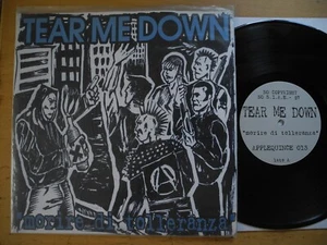 TEAR ME DOWN Morire Di Tolleranza 10" LP 1997 booklet insert EX - Foto 1 di 4