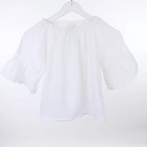 ZHOE & TOBIAH Bluse Tunika Spitze Offwhite Weiß Gr. 3J DE 98 - Bild 1 von 3