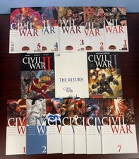 CIVIL WAR MARVEL (2006) 1-7 (2015) 1-5 & EXTRAS  LOT OF 15 VF TO NM COPIES