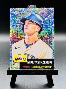 2022 Topps Chrome Platinum MIKE YASTRZEMSKI No. 7 SPECKLE REFRACTOR #/150! SFG!