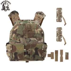 Chaleco táctico portador de placas KZ liberación rápida perfil bajo MOLLE ejército chaleco de caza - Imagen 1 de 23
