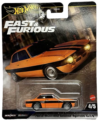 Alfa Romeo Giulia Sprint GTA 1/64 Hot Wheels Real Riders Lanzamiento 2024 Foto 1 de 4