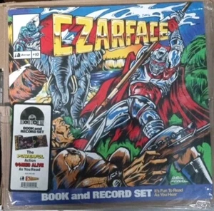 Double Dose Of Danger (Lp Sized Comic Book & Lp) (Rsd) by CZARFACE New Sealed  - Imagen 1 de 2