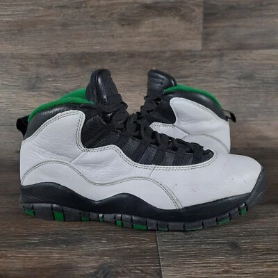Nike Air Jordan 10 Retro Seattle Para hombres Talla 9.5 Verde Blanco 310805-137 2019 AJ10 Foto 1 de 4
