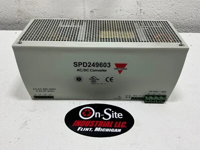 CARLO GAVAZZI SPD249603 CONVERTIDOR AC/DC FUENTE DE ALIMENTACIÓN CONMUTADA TRIFÁSICA Foto 1 de 4