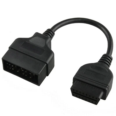 For Toyota OBD1 22 Pin to OBD2 16 Pins Adapter Diagnostic Cable - image 1 of 2