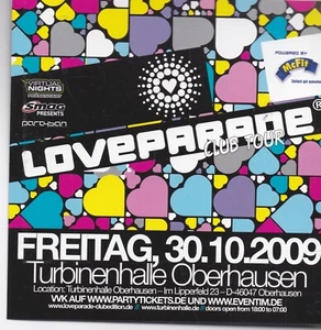 Loveparade-Club Tour Flyer - Imagen 1 de 1