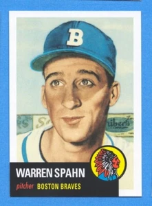 2011 Topps 60 Years of Topps #61 Warren Spahn Braves 1953 - Picture 1 of 1