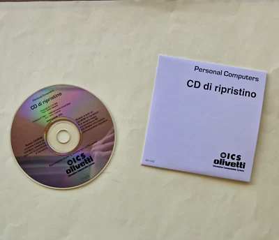 CD Di Ripristino ICS Olivetti M8500 Windows 98 - Immagine 1 di 2